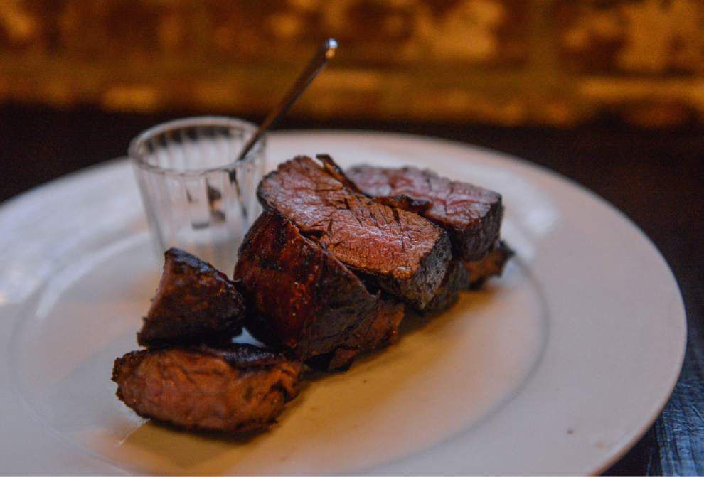 Well-settled in its new home, a unique steakhouse makes a case for unconventional cuts, wines to match _lowres